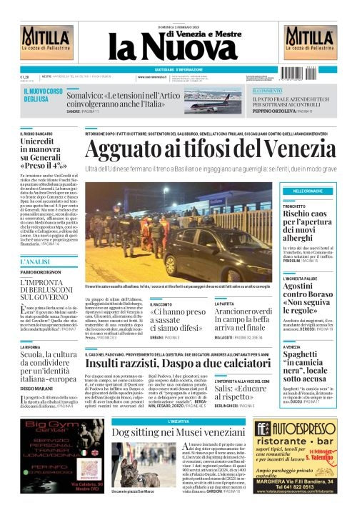 Prima-pagina-la_nuova_di_venezia_e_mestre-edizione-di-oggi-2025-02-02