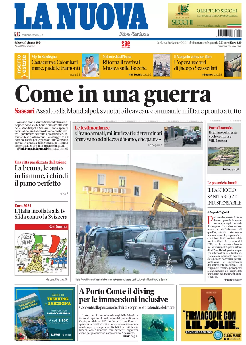 Prima-pagina-la-nuova-sardegna-oggi-oggi-edizione-del-2024-06-29