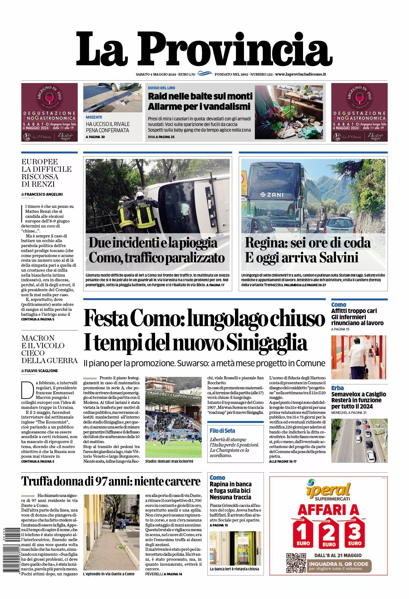 Prima-pagina-la-provincia-oggi-oggi-edizione-del-2024-05-04