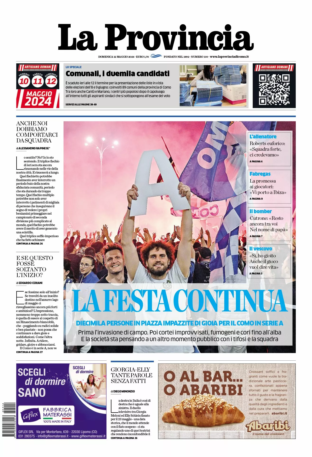 Prima-pagina-la-provincia-oggi-oggi-edizione-del-2024-05-12