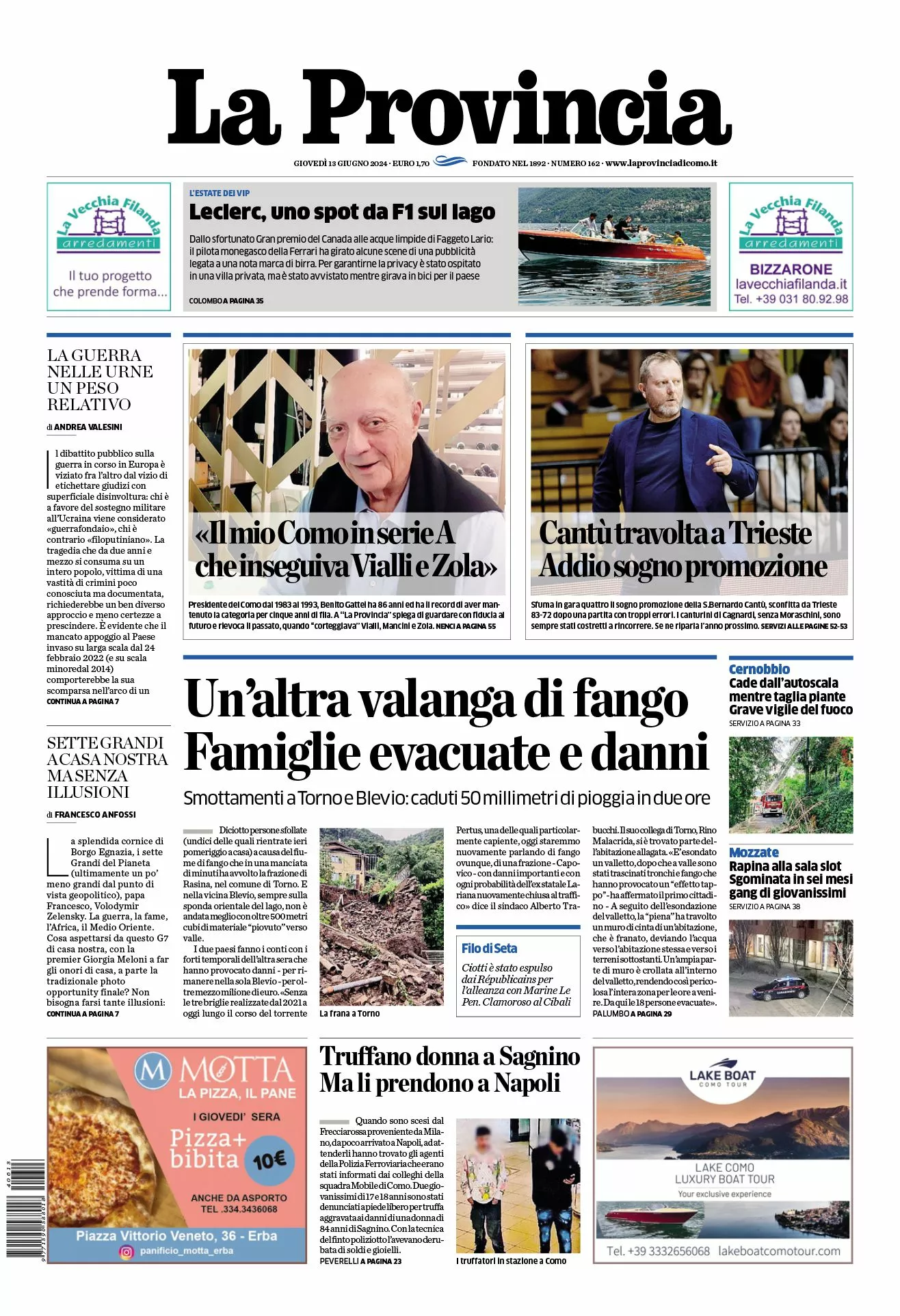 Prima-pagina-la-provincia-oggi-oggi-edizione-del-2024-06-13