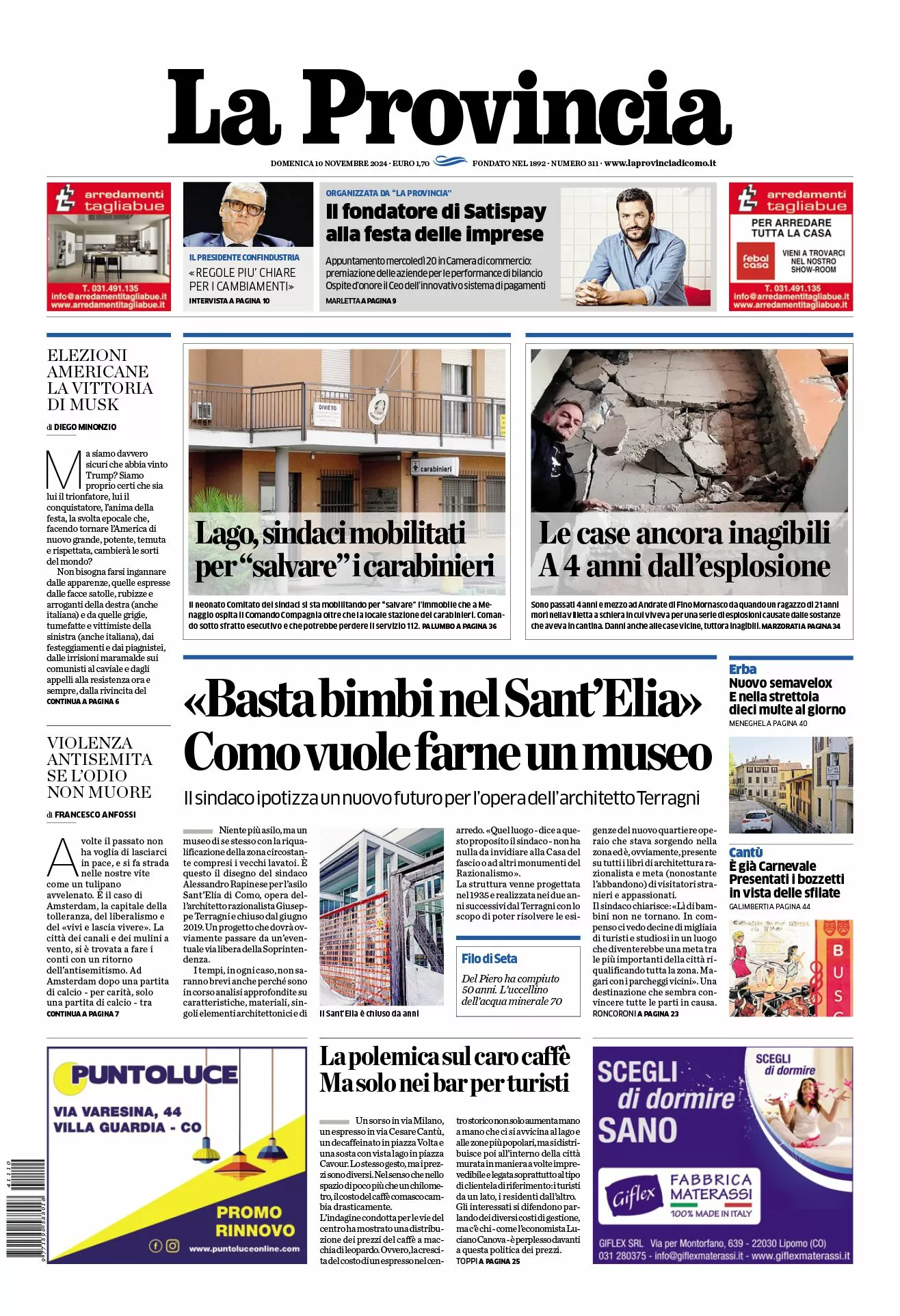 Prima-pagina-la-provincia-oggi-oggi-edizione-del-2024-11-10