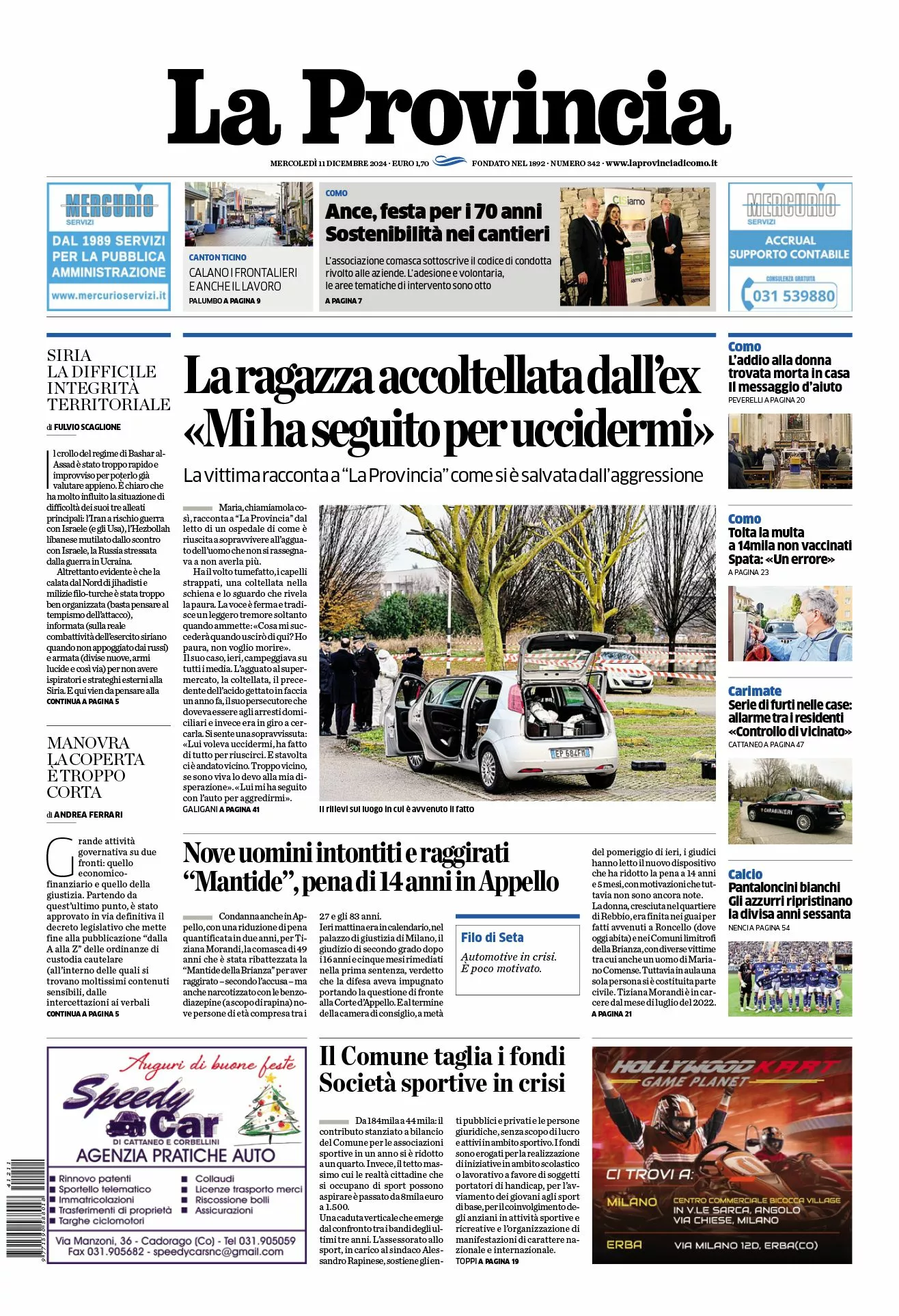 Prima-pagina-la-provincia-oggi-oggi-edizione-del-2024-12-11