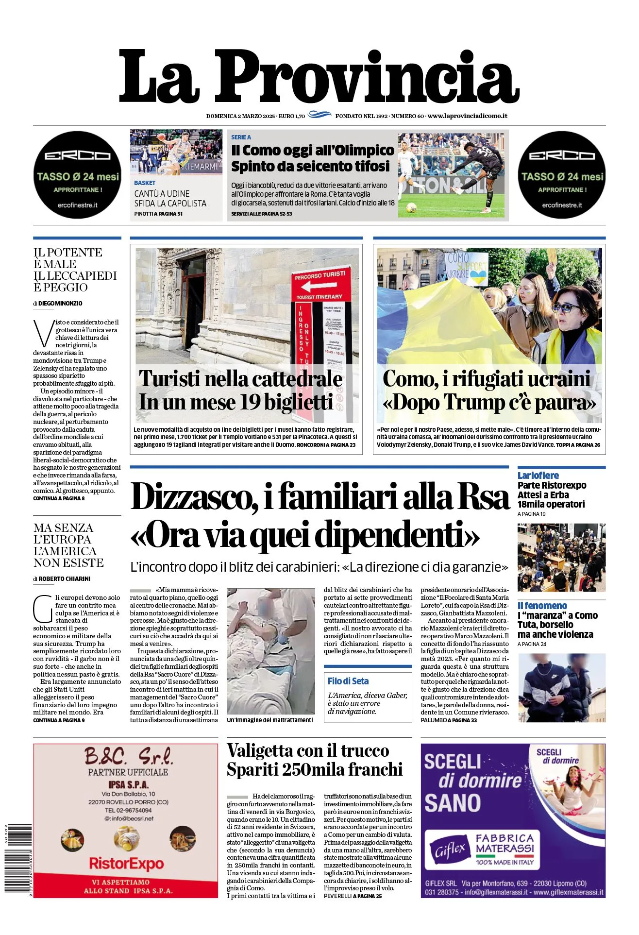 Prima-pagina-la-provincia-oggi-oggi-edizione-del-2025-03-02