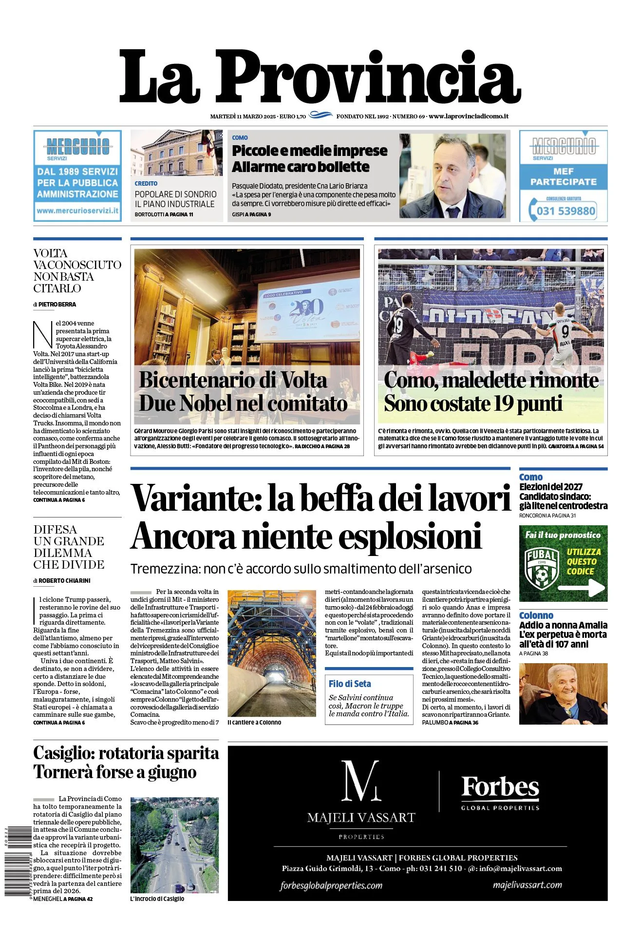 Prima-pagina-la-provincia-oggi-oggi-edizione-del-2025-03-11