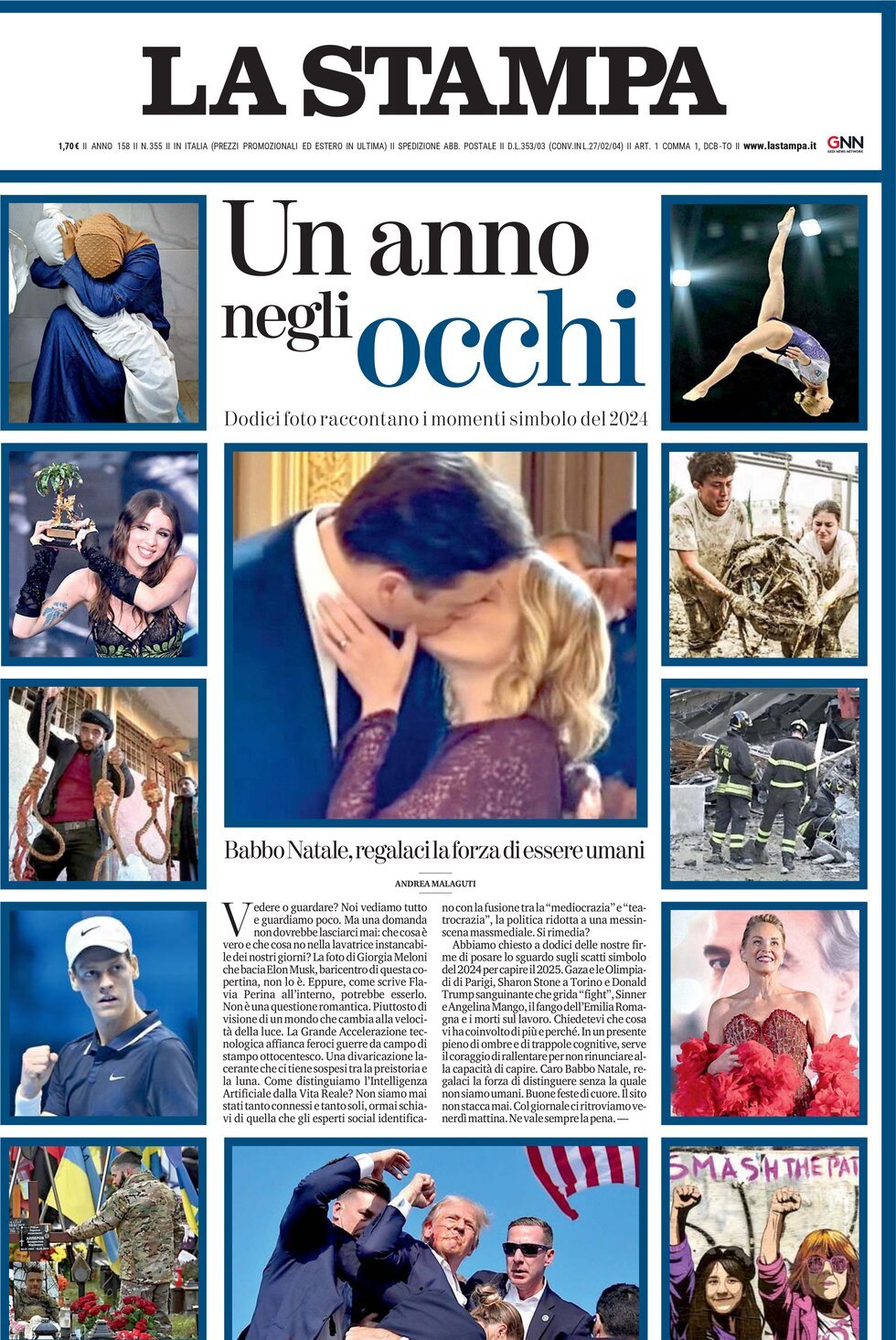 Prima-pagina-la-stampa-edizione-di-oggi-24-12-2024