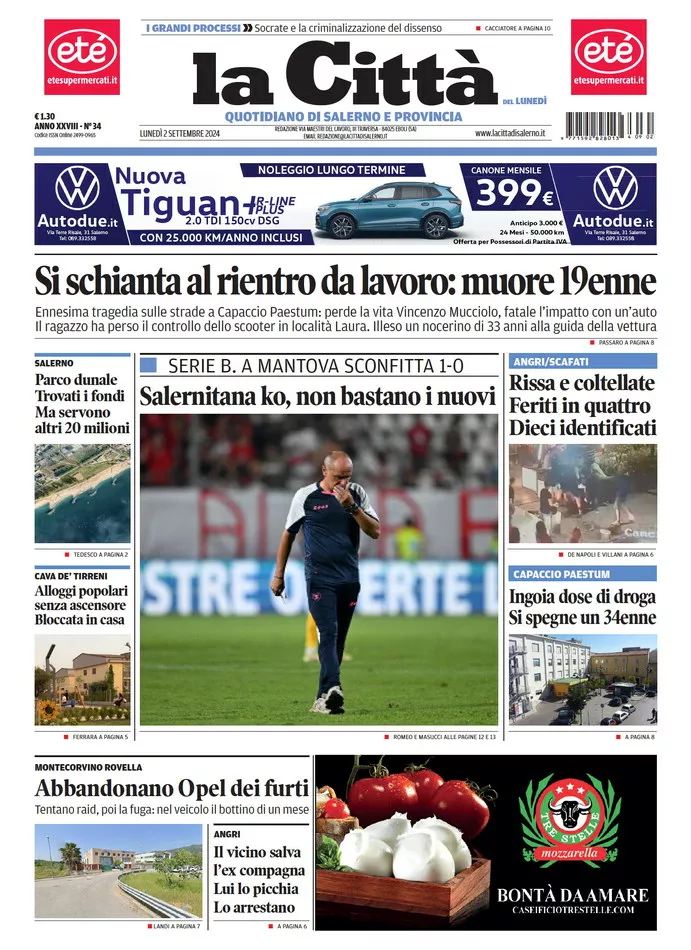 Prima-pagina-lacitta-del-2024-09-02