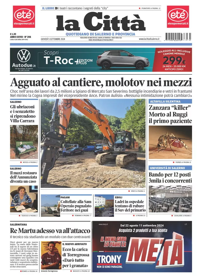 Prima-pagina-lacitta-del-2024-09-05