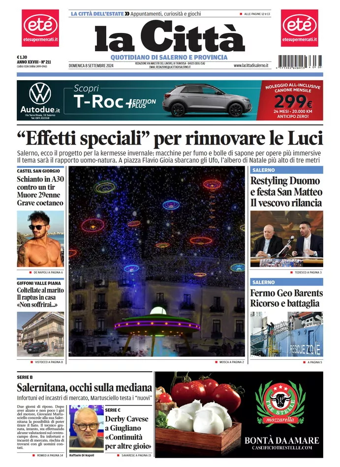 Prima-pagina-lacitta-del-2024-09-08