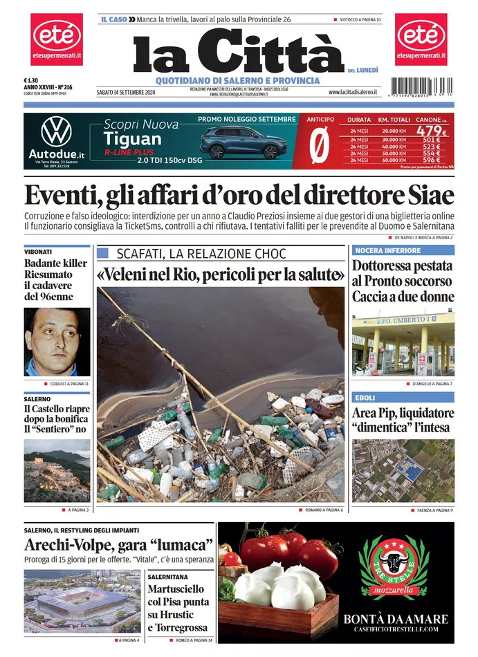 Prima-pagina-lacitta-del-2024-09-14