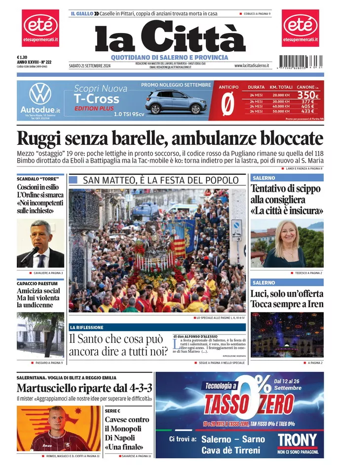 Prima-pagina-lacitta-del-2024-09-21