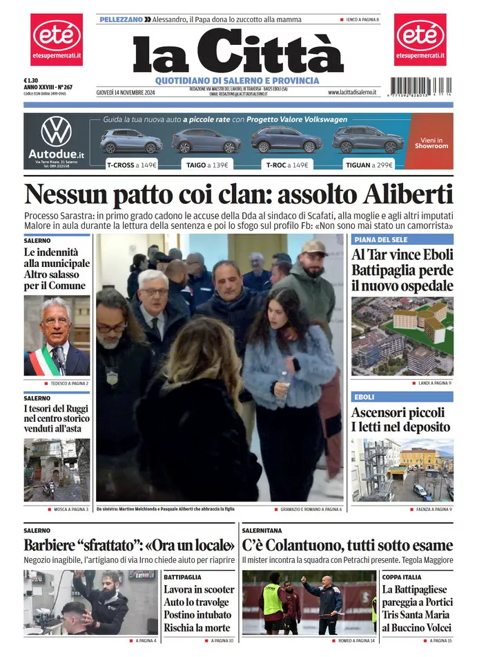 Prima-pagina-lacitta-del-2024-11-14