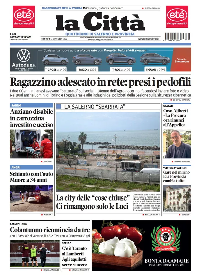 Prima-pagina-lacitta-del-2024-11-17