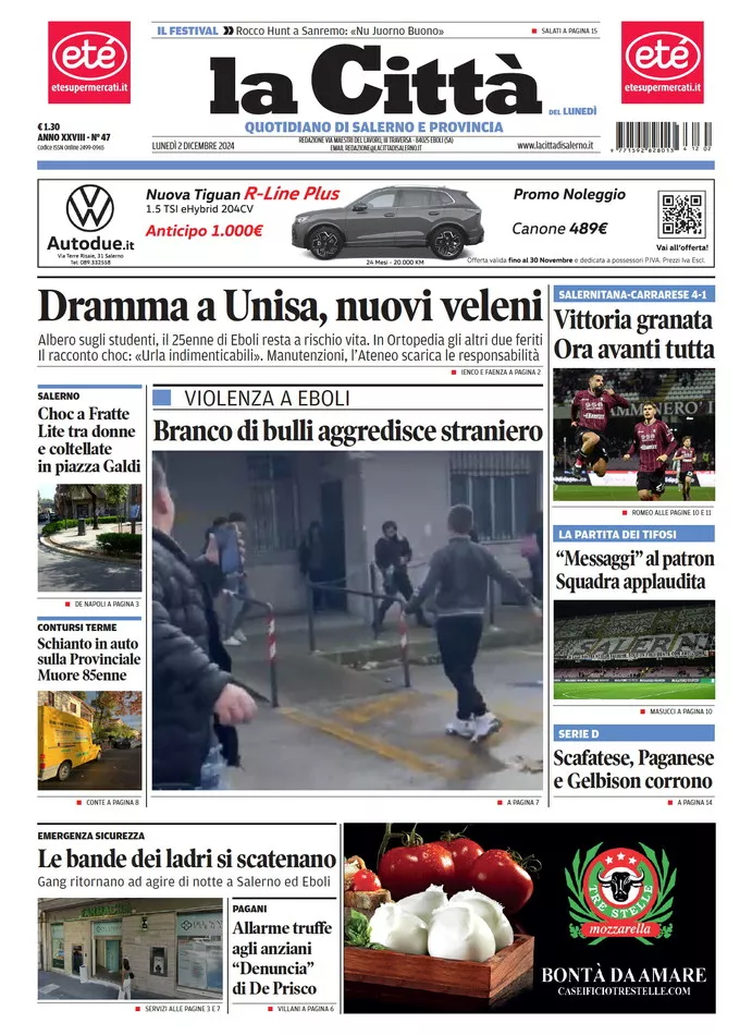 Prima-pagina-lacitta-del-2024-12-02