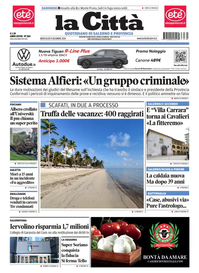 Prima-pagina-lacitta-del-2024-12-04