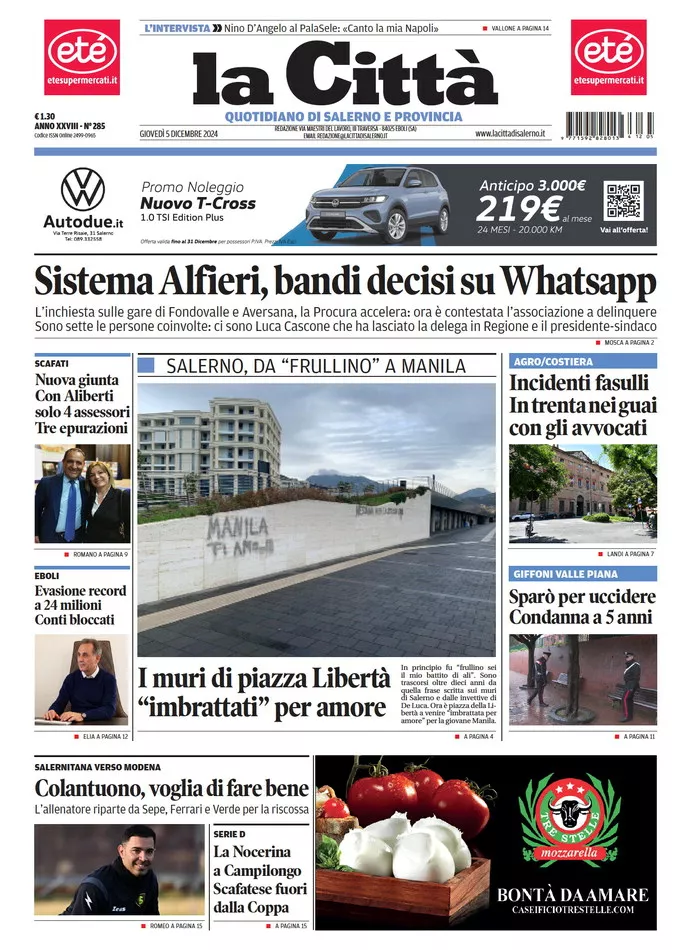 Prima-pagina-lacitta-del-2024-12-05