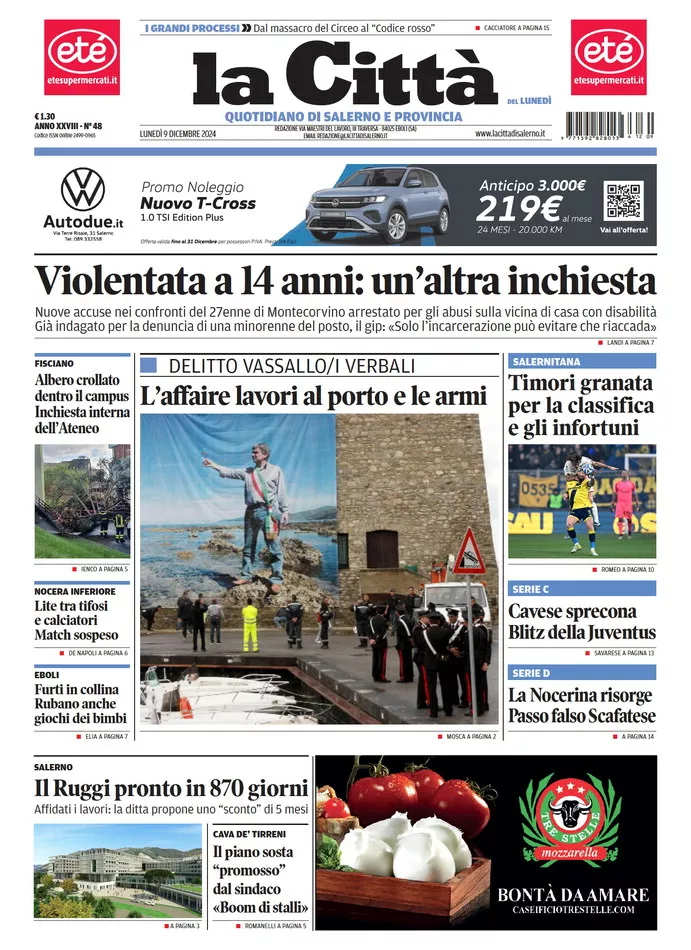 Prima-pagina-lacitta-del-2024-12-09