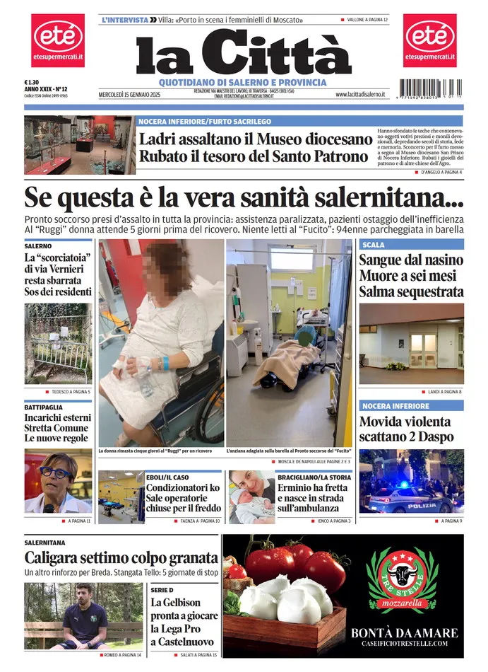 Prima-pagina-lacitta-del-2025-01-15