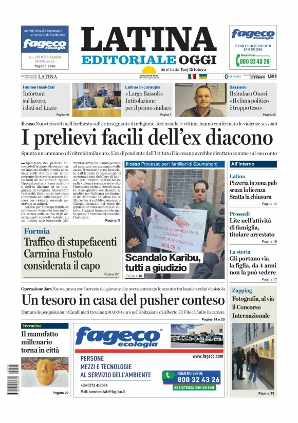 Prima-pagina-latina-editoriale-oggi-oggi-edizione-del-20240405