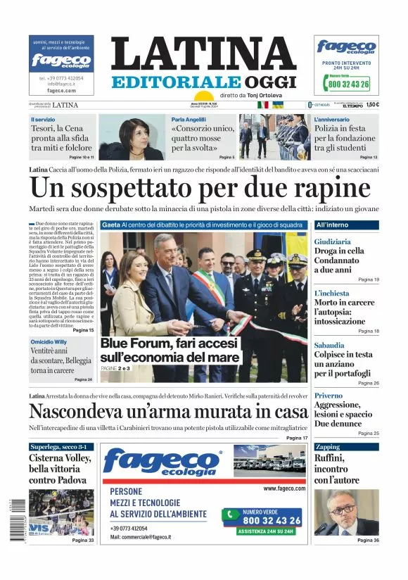 Prima-pagina-latina-editoriale-oggi-oggi-edizione-del-20240411