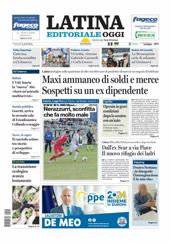 Prima-pagina-latina-editoriale-oggi-oggi-edizione-del-20240415