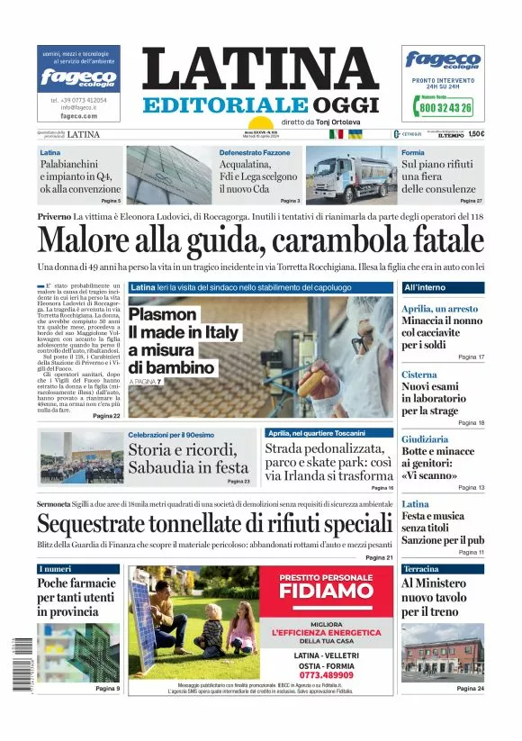 Prima-pagina-latina-editoriale-oggi-oggi-edizione-del-20240416