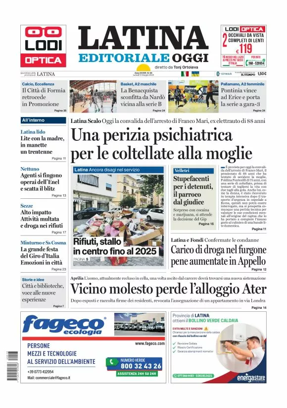 Prima-pagina-latina-editoriale-oggi-oggi-edizione-del-20240513