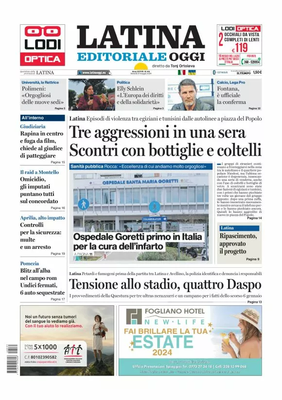 Prima-pagina-latina-editoriale-oggi-oggi-edizione-del-20240531