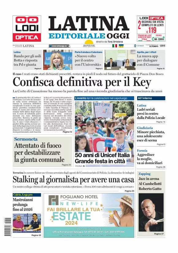 Prima-pagina-latina-editoriale-oggi-oggi-edizione-del-20240601