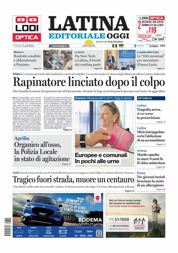 Prima-pagina-latina-editoriale-oggi-oggi-edizione-del-20240609