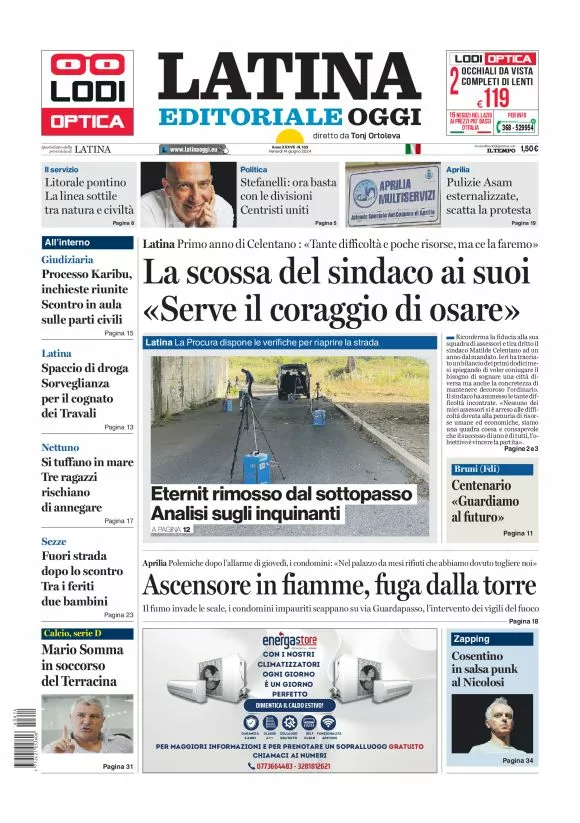 Prima-pagina-latina-editoriale-oggi-oggi-edizione-del-20240614