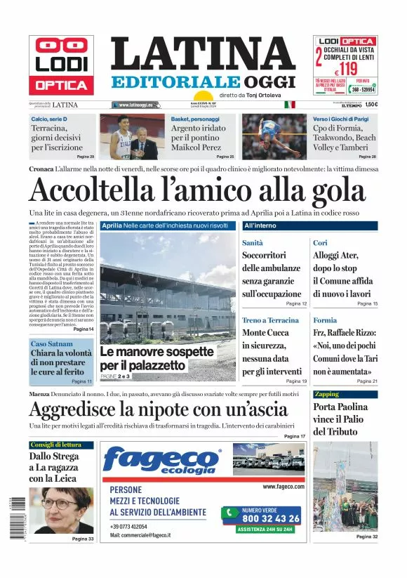 Prima-pagina-latina-editoriale-oggi-oggi-edizione-del-20240708