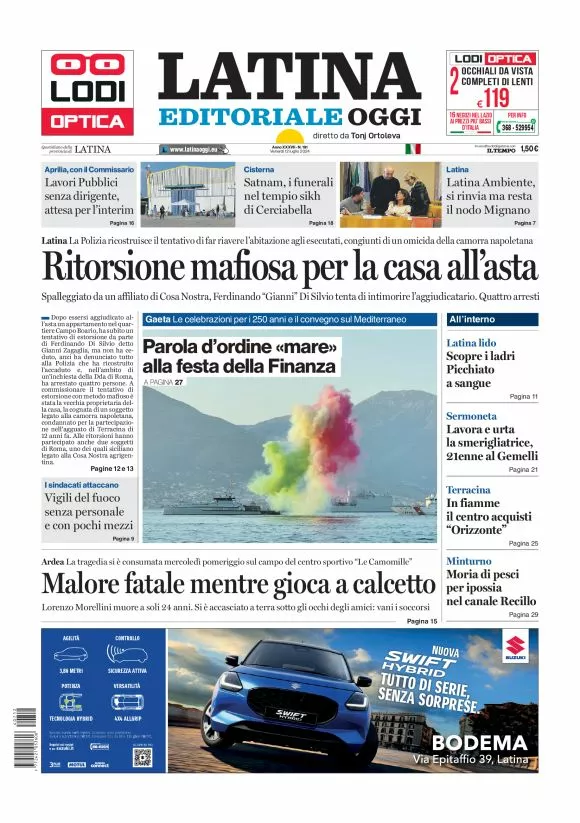 Prima-pagina-latina-editoriale-oggi-oggi-edizione-del-20240712