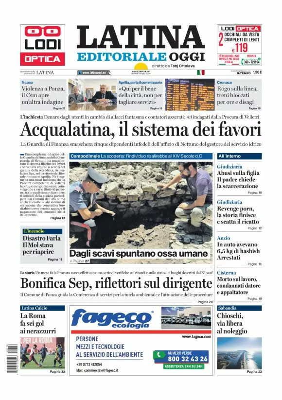 Prima-pagina-latina-editoriale-oggi-oggi-edizione-del-20240718