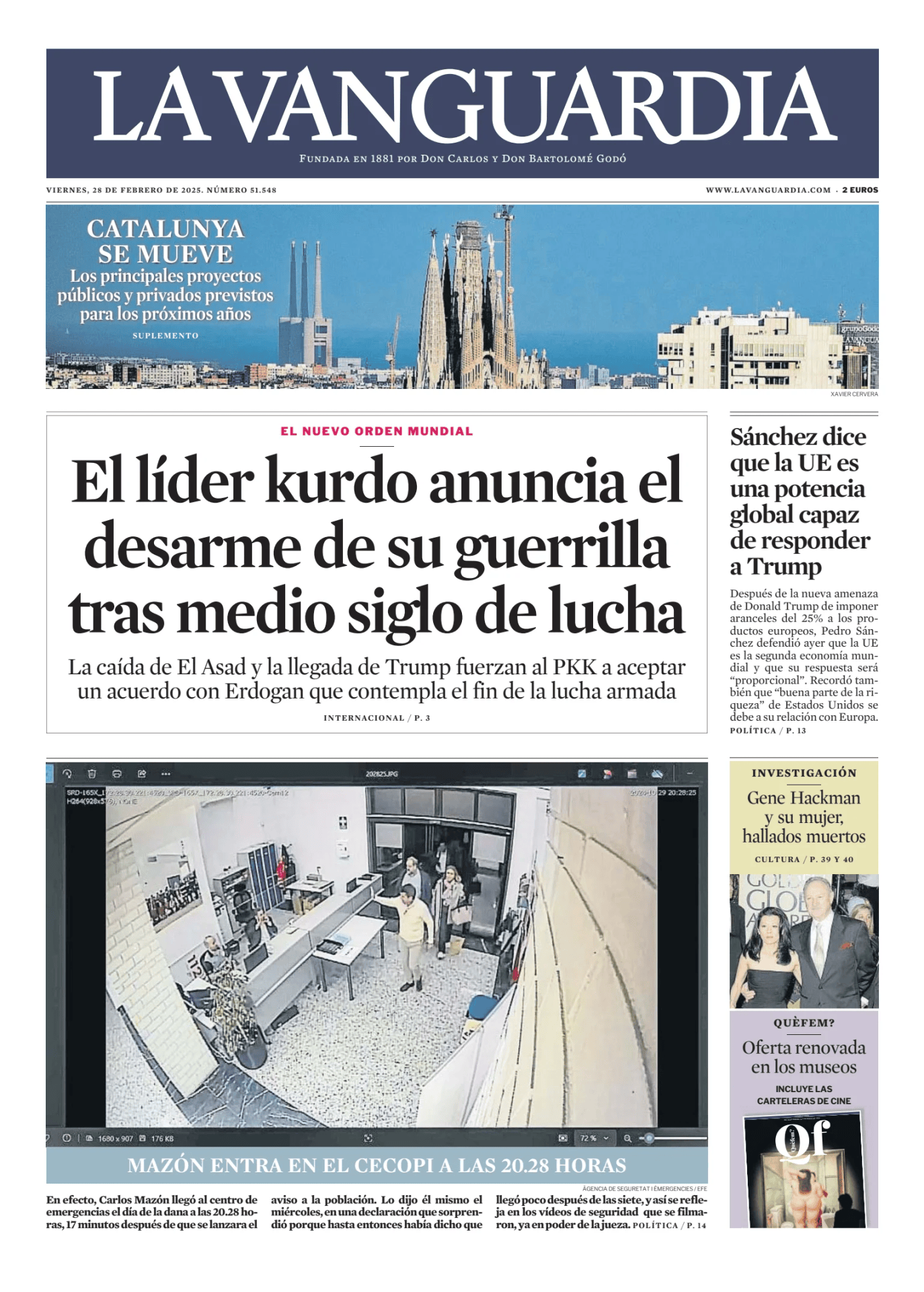 Prima-pagina-lavanguardia-oggi-edizione-di-oggi-20250228