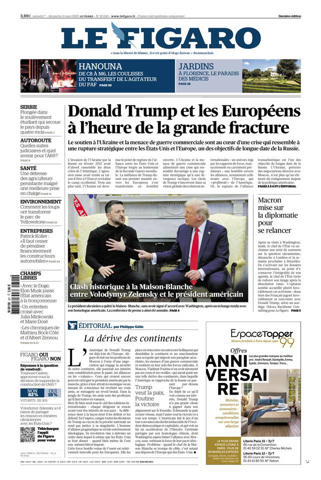 Prima-pagina-le-figaro-di-oggi-01-03-2025