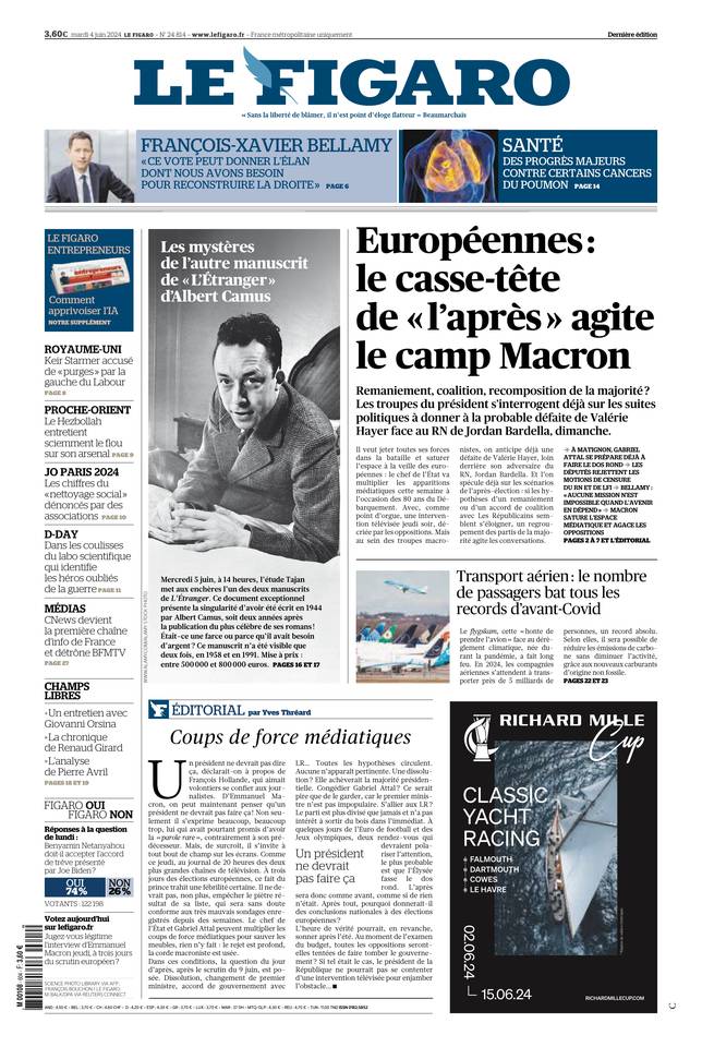 Prima-pagina-le-figaro-di-oggi-04-06-2024