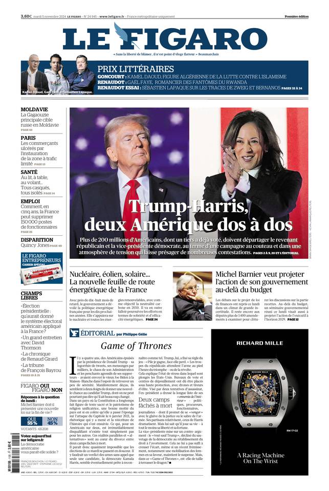 Prima-pagina-le-figaro-di-oggi-04-11-2024