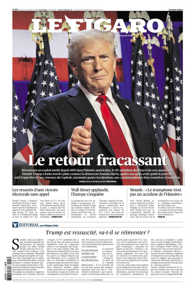 Prima-pagina-le-figaro-di-oggi-06-11-2024