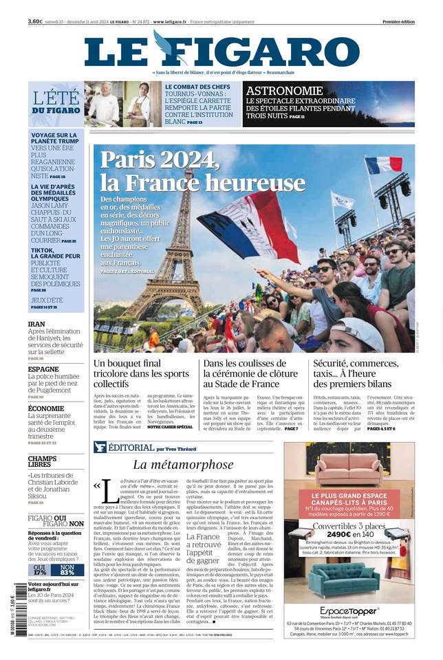 Prima-pagina-le-figaro-di-oggi-09-08-2024