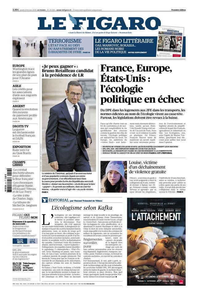 Prima-pagina-le-figaro-di-oggi-12-02-2025