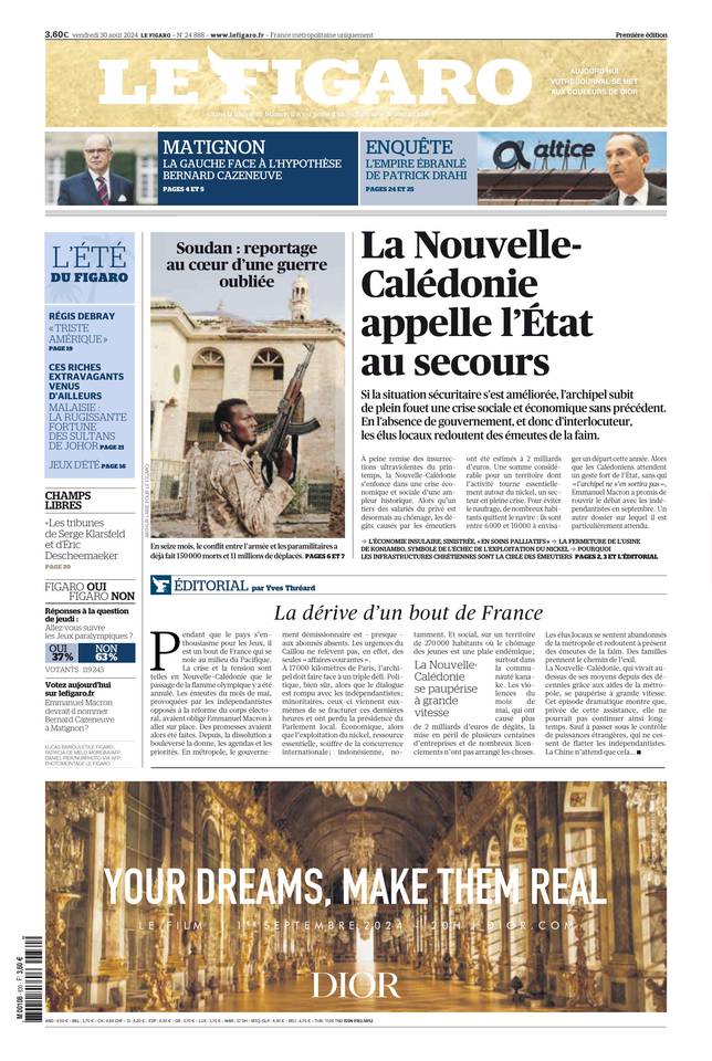 Prima-pagina-le-figaro-di-oggi-29-08-2024