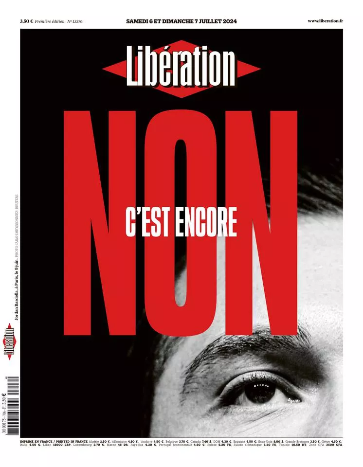 Prima-pagina-liberation-oggi-edizione-di-oggi-05-07-2024