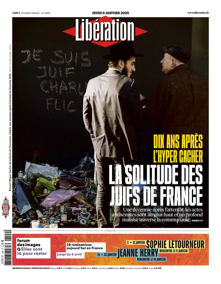 Prima-pagina-liberation-oggi-edizione-di-oggi-09-01-2025