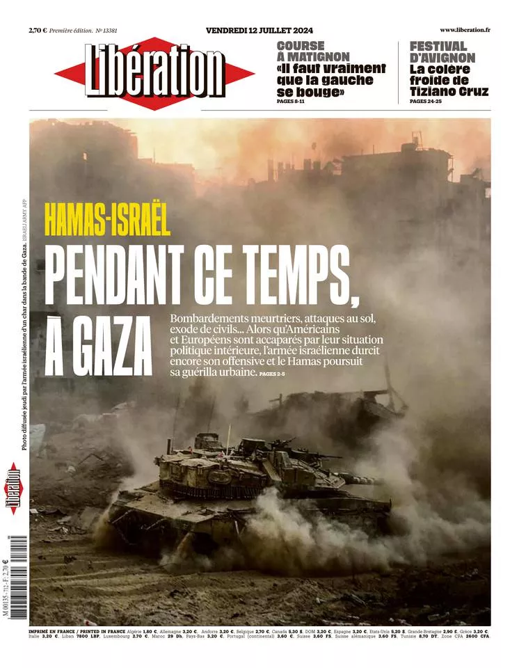 Prima-pagina-liberation-oggi-edizione-di-oggi-11-07-2024