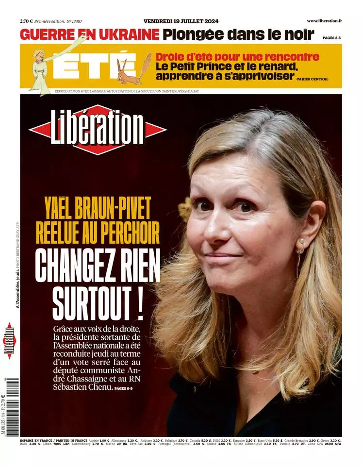 Prima-pagina-liberation-oggi-edizione-di-oggi-18-07-2024