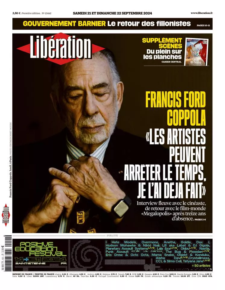 Prima-pagina-liberation-oggi-edizione-di-oggi-21-09-2024