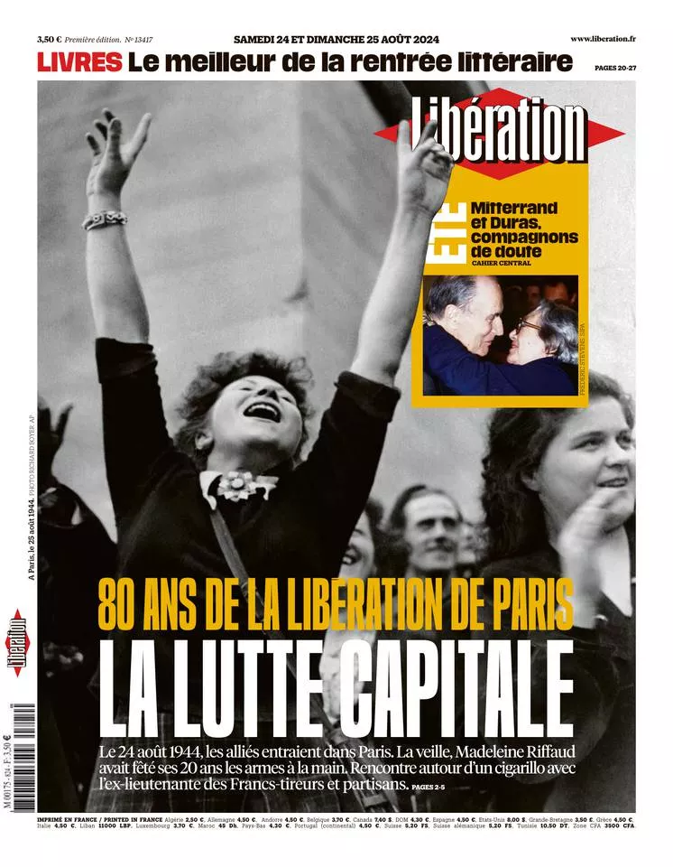 Prima-pagina-liberation-oggi-edizione-di-oggi-23-08-2024