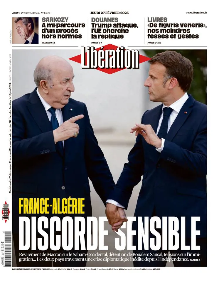 Prima-pagina-liberation-oggi-edizione-di-oggi-27-02-2025