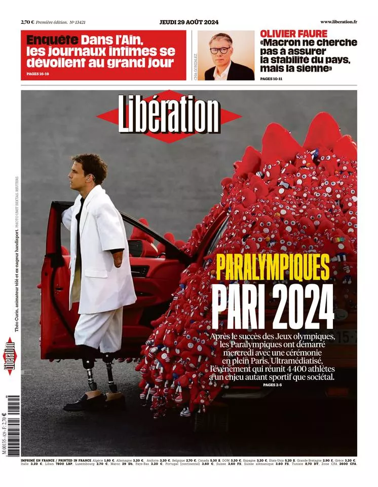 Prima-pagina-liberation-oggi-edizione-di-oggi-28-08-2024